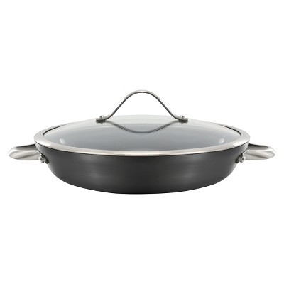 Calphalon Signature Hard-Anodized Nonstick 12-Inch Everyday Pan with Cover