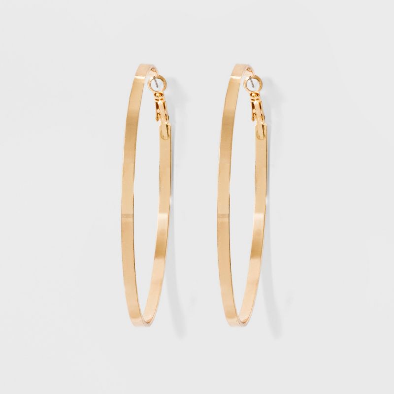 Big Hoop Earrings - A New Day&#8482; Gold, 1 of 5