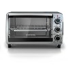 BLACK+DECKER 6-Slice Toaster Oven, Black, TO1950SBD 