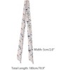 Elerevyo Women's Floral Chiffon Lightweight Skinny Neck Scarf Neckerchief - 3 of 4