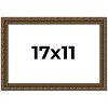 PosterPalooza | Sculpted Gold Picture Frame - UV Acrylic, Backing Board, Hanging Hardware Included - 2 of 4