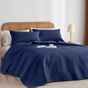 BAGOKIE 3 Pieces Quilt Set for All Season - 1 of 4