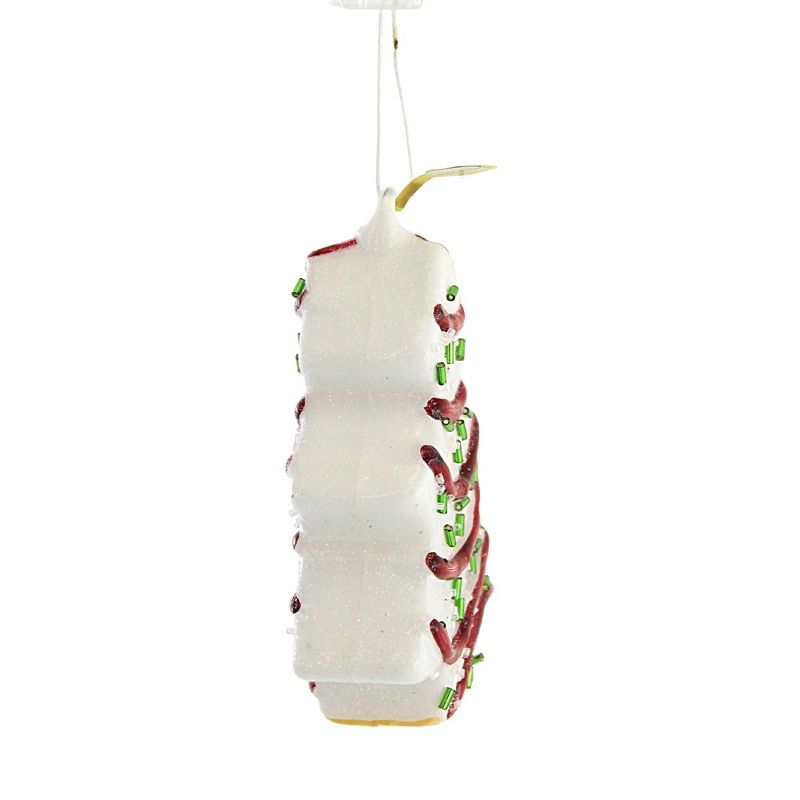 Cody Foster 4.0 Inch Christmas Tree Cake Ornament Snack Debbie Sweets Tree Ornaments, 3 of 4