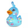 Mini Kwaaks Collectible Plush Ducks, Pack of 4 – 4" Plush with Stitched Eyes & Soft Beak, Hanging Loop Plush Toys - (Celeste, Leo, Cupido, Wayne) - 4 of 4
