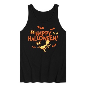 Men's - Dr. Seuss - Happy Halloween Eyes Graphic Tank Top - 1 of 4