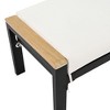 Maggift Outdoor Patio Seating Sets, Unique Design, Ideal for Conversations, Perfect for Gardens and Living Spaces, Beige, 64.2"*27.4"*35.4" - 3 of 4