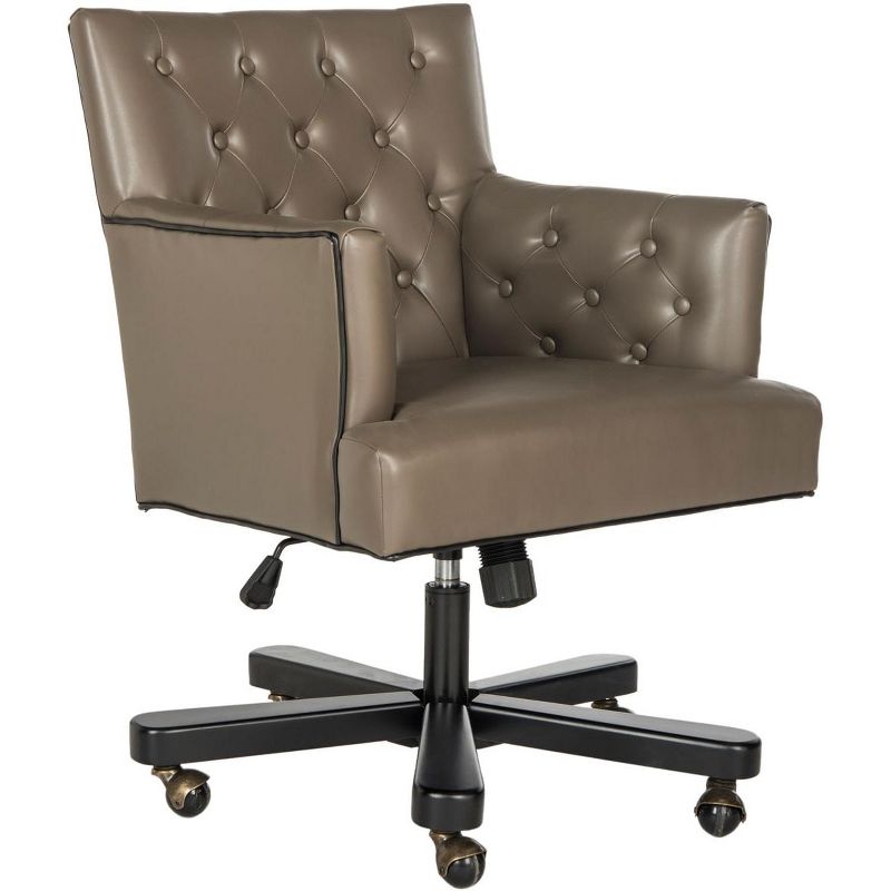 Chambers Desk Chair - Clay/Black - Safavieh., 3 of 7