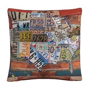 Trademark Fine Art - Masters Fine Art 16 x 16 Decorative Throw Pillow - 1 of 4