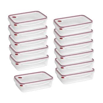 Sterilite Cake Server, Plastic Food Storage Container With Lid, Latches And  Handle, Dessert Carrier, Dishwasher Safe, Clear Lid And White Base, 4-pack  : Target