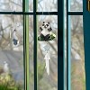 Dracelo Cute Forest Animal Wind Chimes Panda Swing Resin Bells Room Hanging Decoration - 3 of 4