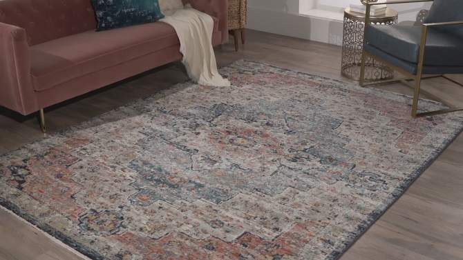 nuLOOM Sawyer Vintage Transitional Area Rug, 2 of 17, play video