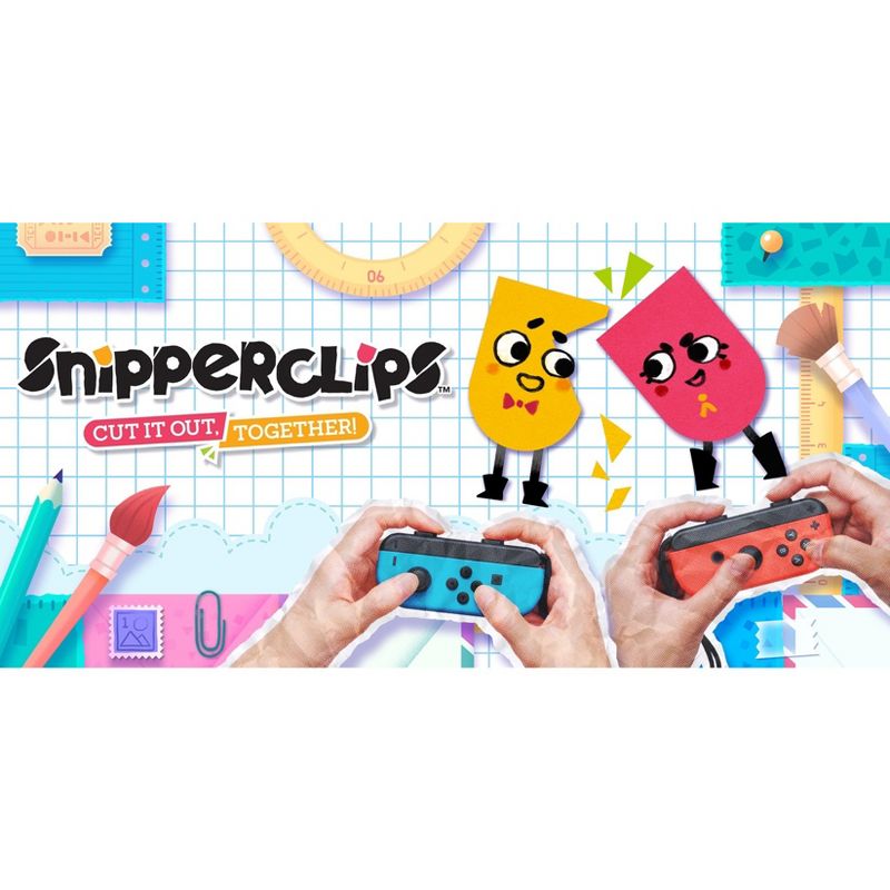 Snipperclips: Cut it Out, Together! Bundle - Nintendo Switch (Digital), 1 of 9
