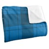 College Of Coastal Georgia Campus Plaid Spirit Silky Touch Super Soft Throw Blanket 50x60 - 3 of 4