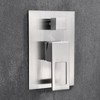 Sumerain Shower System  Fixtures Brushed Nickel with Shower Head and Pressure Balance Shower Valve - 4 of 4