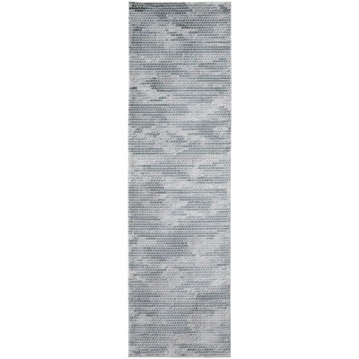 Atwell Transitional Abstract Blue/Gray Area Rug