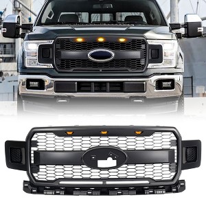 AMERICAN MODIFIED Armor Grille with Off Road Lights for 2018-2020 Ford F150 - 1 of 4