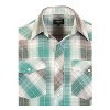 Gioberti Men's Western Cowboy Short Sleeve Shirt with Snap Buttons - 3 of 4