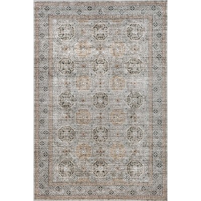 nuLOOM Xenia SplashGuard Waterproof Machine Washable Area Rug
