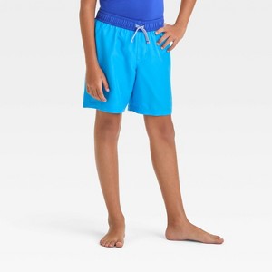 Boys' Colorblock Swim Shorts - Cat & Jack™ - 1 of 3