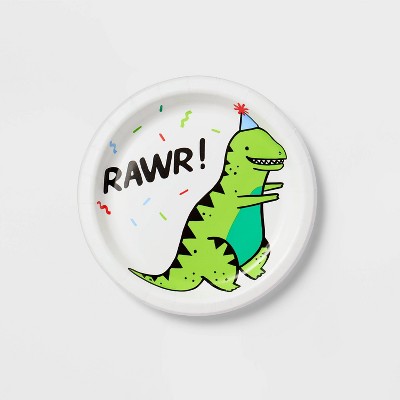 20ct Dinosaur Snack Plates - Spritz&#8482;