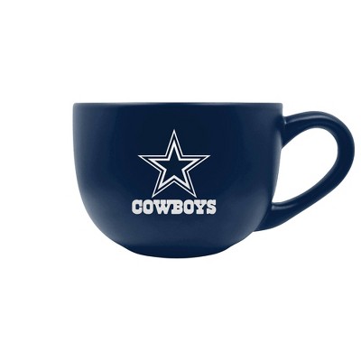 Dallas Cowboys Coffee Mug 17oz Ceramic 2 Piece Set with Gift Box