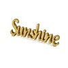 Cheung's Norah Cast Iron Gold Finish Table Decor - Sunshine - 3 of 4