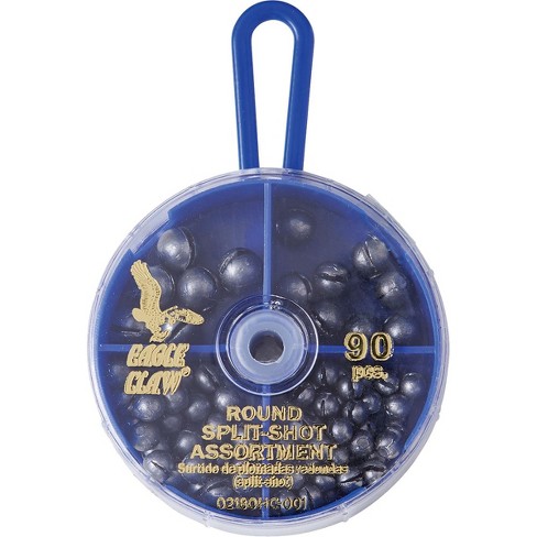 Eagle Claw Round Split-shot Sinkers Dial Pack : Target