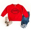 The Juniper Shop Football Game Day Toddler Graphic Sweatshirt - 2 of 2