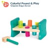 B. toys Wooden Shape Sorter - Colorful Pound & Play - image 3 of 4