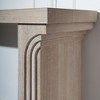 Okak 58IN Minimalist Console Table with Curved Leg Design, Hallway Table with Thick Tabletop and Legs, Entryway Table for Living Room, Foyer - 3 of 4