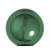 Northlight Large Shiny Finish Glass Christmas Ball Ornaments - 6" (150mm) - Emerald Green -2ct - 2 of 2