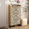 Hommoo Freestanding Shoe Storage Cabinet with 3 Flip Drawers - 3 of 4