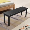 Wooden Bench, Dining Bench, Bedside Bench, Piano Bench Suitable For Dining Rooms, Outdoors, Bedrooms, and Study Rooms - 2 of 4