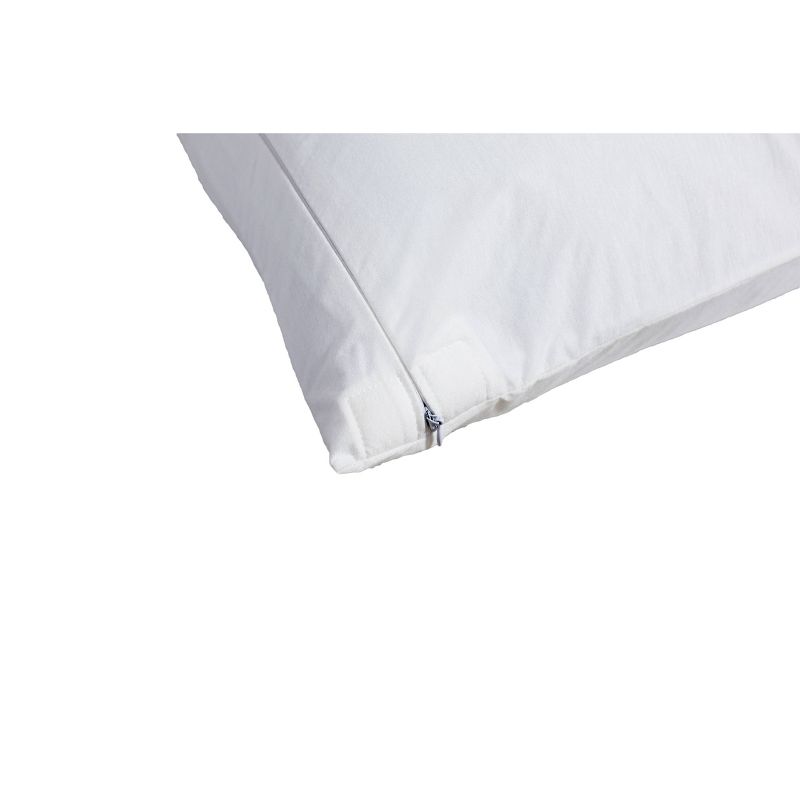 Standard Rayon from Bamboo Jersey Pillow Protector - Protect-A-Bed, 3 of 5