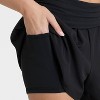 Women's Mid-Rise Foldover Waistband Woven Shorts 2" - JoyLab™ - 4 of 4