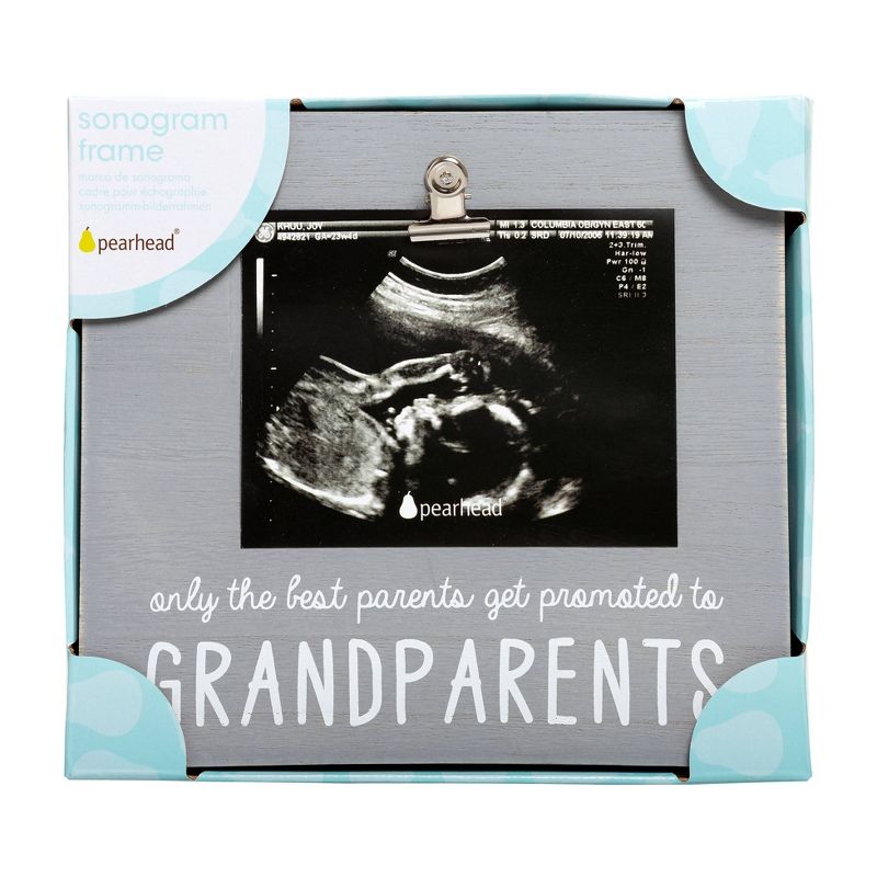 Pearhead Promoted to Grandparents Sonogram Frame, 4 of 5