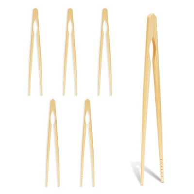 Okuna Outpost 6 Pairs Training Chopsticks for Kids, Disposable, Reusable Bamboo (7 Inches)