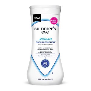 Summer's Eve Feminine Odor Relief with Boric Acid Wash - 15oz - 1 of 4