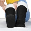 Women's Faux Shearling Lined Slipper Socks, Kid's Winter Indoor Home Non Skid Booties, Soft, Warm, Fluffy, Cozy, Fuzzy, Gifts - Catalonia - 3 of 4