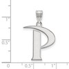Black Bow Jewelry Sterling Silver Pepperdine Waves NCAA Large Pendant - 2 of 3