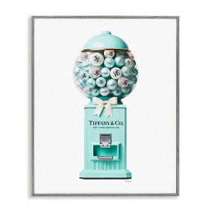 Stupell Industries Turquoise Fashion Candy Black Framed Giclee Art - 1 of 4