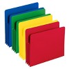 Smead Poly File Pocket, Straight-Cut Tab, 3-1/2" Expansion, Letter Size, Assorted Colors, 4 per Box (73500) - 3 of 4