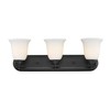 Z-Lite Lagoon 3 - Light Vanity in  Matte Black - 2 of 4