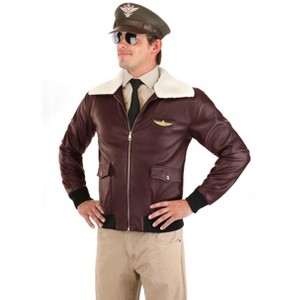 HalloweenCostumes.com Mens Pilot Costume Jacket | Adult Military Costumes - 1 of 4