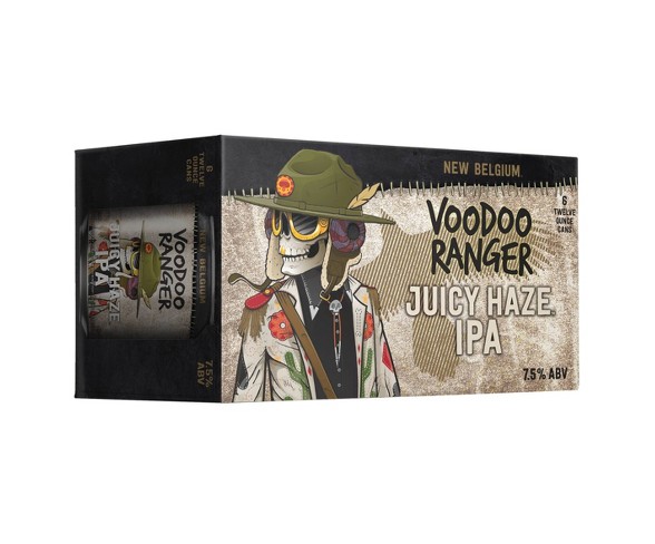 New Belgium VooDoo RangerJuicy Haze IPA - 6pk / 12 fl oz Cans