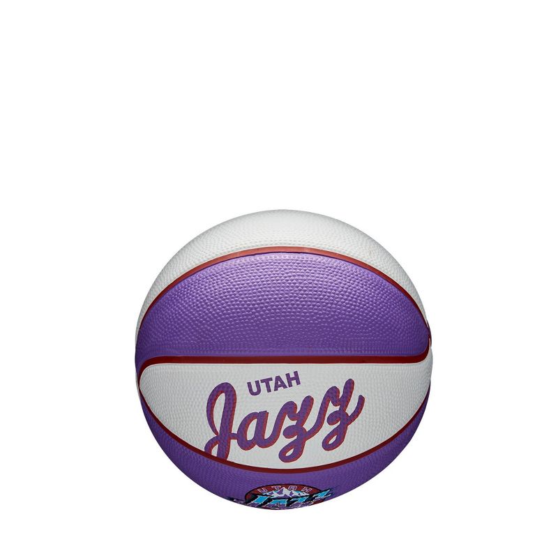 NBA Utah Jazz Retro Mini Basketball, 5 of 7