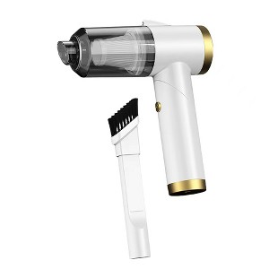 ZTECH Free Folding Vacuum Cleaner with 1 Mouthpiece, 1 Brush and Type C Charger and Carry Pouch - 1 of 3