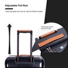 28"/24"/20" Luggage, Lightweight Suitcase with USB Port, Faux Leather Handle, Lockable Spinner Wheels 4Q -ModernLuxe - 4 of 4