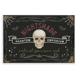Stupell Industries Nightshade Emporium Sign Wall Plaque Art - 1 of 4