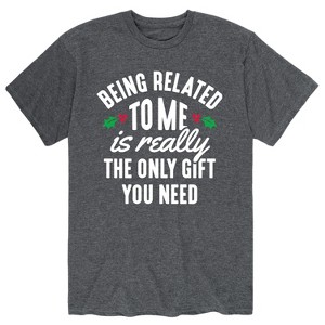 Men's - Instant Message - Being Related to Me Short Sleeve Graphic T-Shirt - 1 of 4